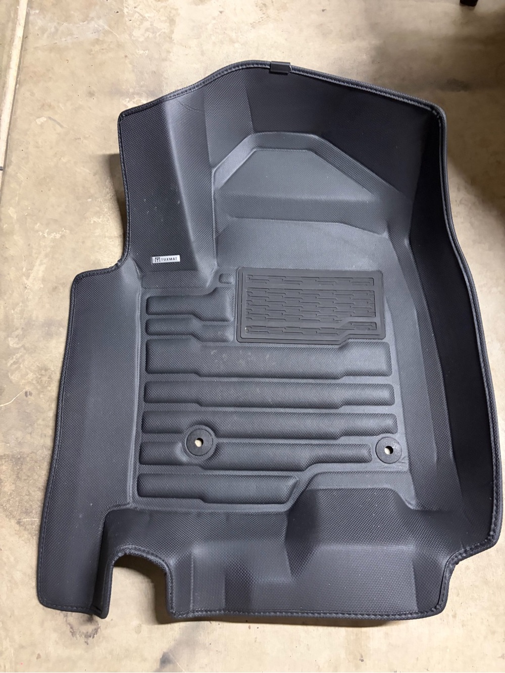 TuxMat Floor Mats GMC Sierra 2500HD 3500HD Crew Cab Front Rear Black 3 Pc